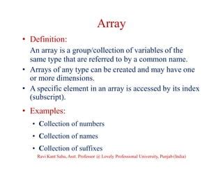 array
