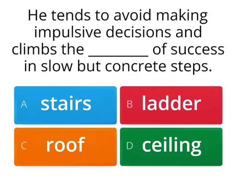 Household Items Idioms Task 2 Quiz