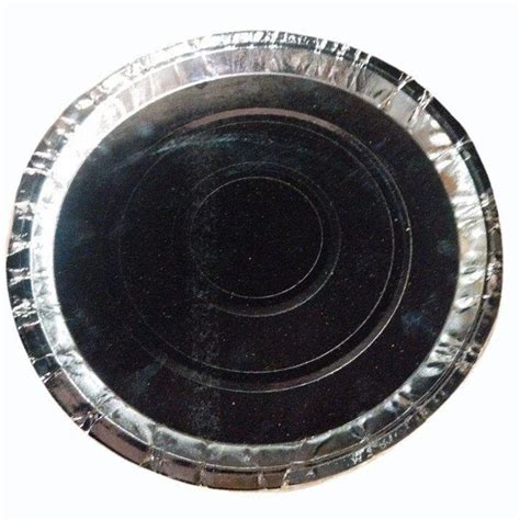 13 Inch Silver Laminated Foil Paper Plate At Rs 11 Pack Silver Paper