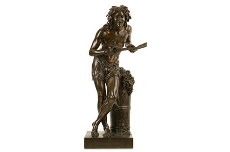Francisque Joseph Duret French 1804 1865 A Bronze Figure