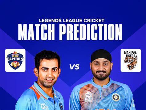 Legends League Cricket India Capitals Vs Manipal Tigers Match