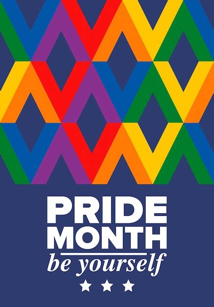 Mes Del Orgullo Lgbt En Junio Lesbianas Gay Bisexuales Transg Nero Bandera Lgbt Amor Del Arco