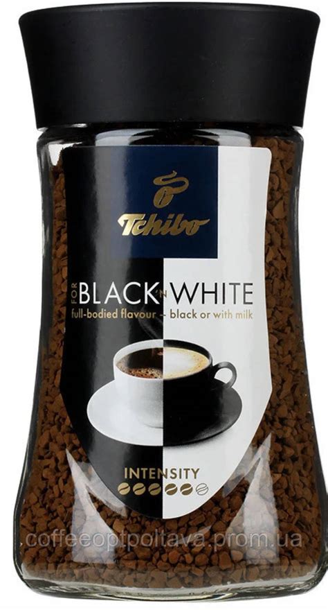 Кофе растворимый Tchibo Black n White в стеклянной банке 200 г, цена ...