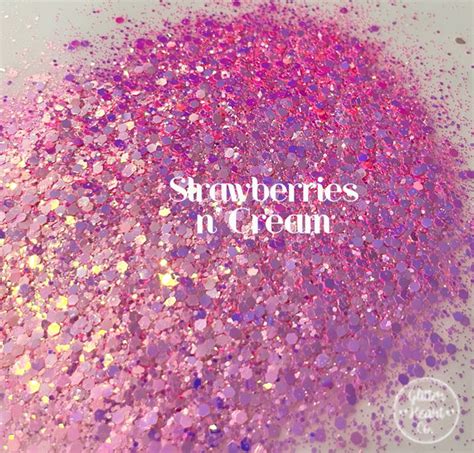 Strawberries n' Cream – Glitter Heart Co.