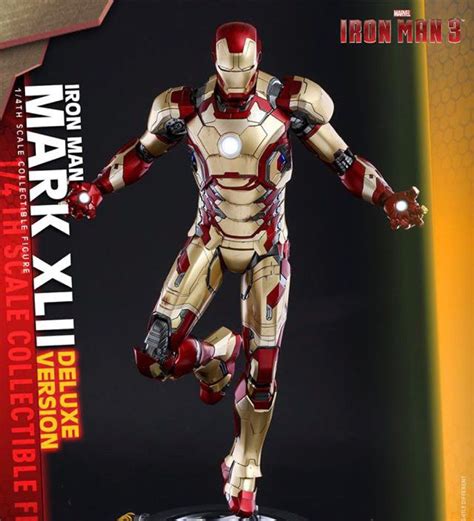 Hot Toys Iron Man Mark 42 QS008 Deluxe Edition Reissue Hobbies Toys Toys Games On