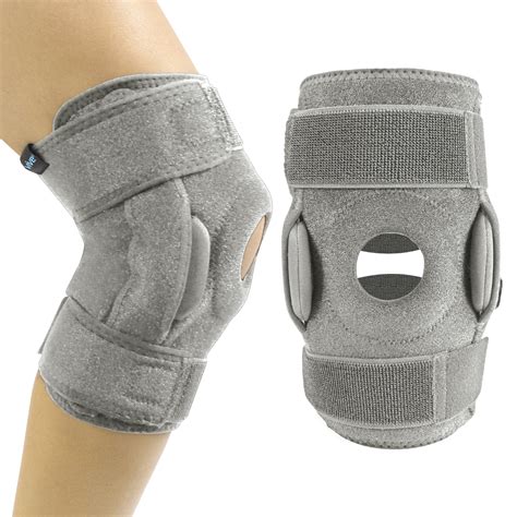 Vive Hinged Knee Brace Open Patella Support Wrap For Women Men