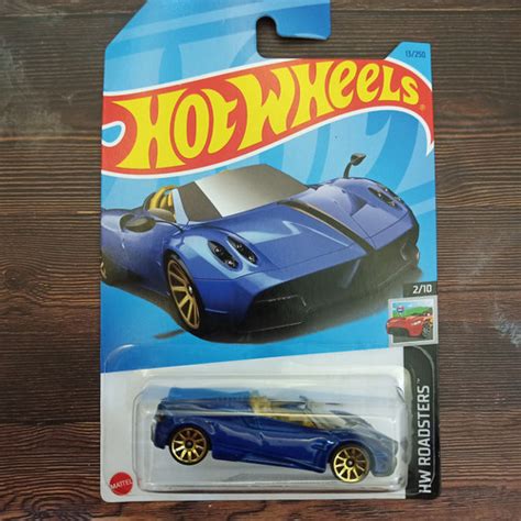 Jual HOT WHEELS 17 PAGANI HUAYRA ROADSTER BIRU MOBIL SPORT Kota Surabaya SURABAYA HOTWHEELS