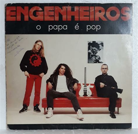 Lp De Vinil Engenheiros Do Hawaii O Papa Pop Queroleiloar