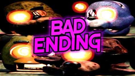 Five Nights At Freddys 3 Bad Ending Night 5 Complete Youtube