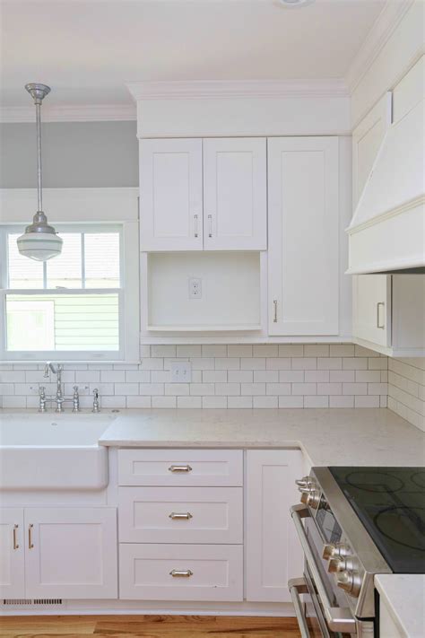 Home Cabinet Westbury All White S8 Style Maple Kitchen Designed By CQC