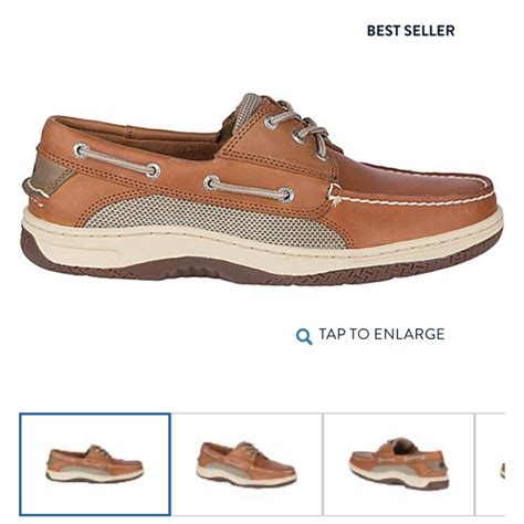 Mens Sperry Billfish 3 Eye Boat Shoe Gem