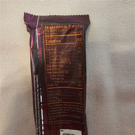 Redcon1 Mre Whole Food Protein Bar Peanut Butter Jelly 11 Bars Best By 41324 Ebay