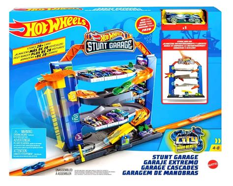 Hot Wheels garažas su triukais GNL70