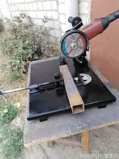 Отрезной станок из болгарки своими руками (фото + описание) | Самоделки ...