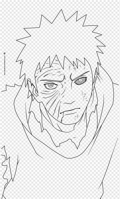 Gambar Hitam Putih Naruto