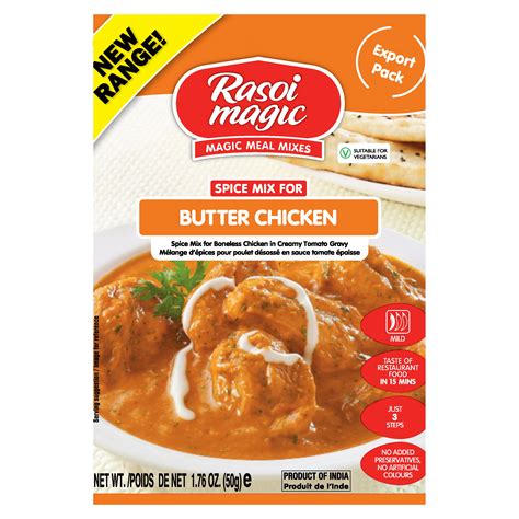 Rasoi Magic Butter Chicken Spice Mix Shop Spice Mixes At H E B