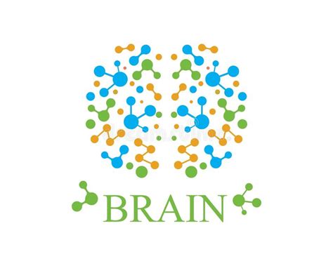 Illustration De Calibre D Ic Ne De Vecteur De Brain Logo Illustration