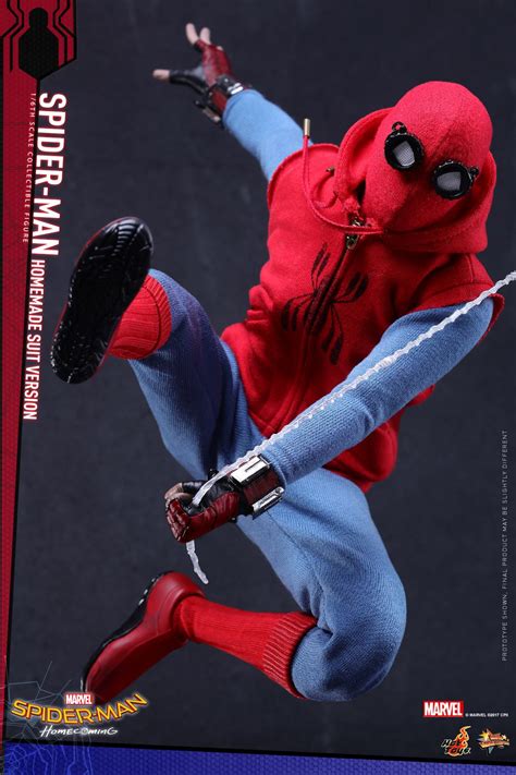 Hot Toys Spider Man Homecoming Homemade Suit Figure Pre Order Marvel Toy News