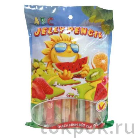 Желе питьевое в трубочках Viet Foods ABC Jelly Pencil, 340 гр – купить ...