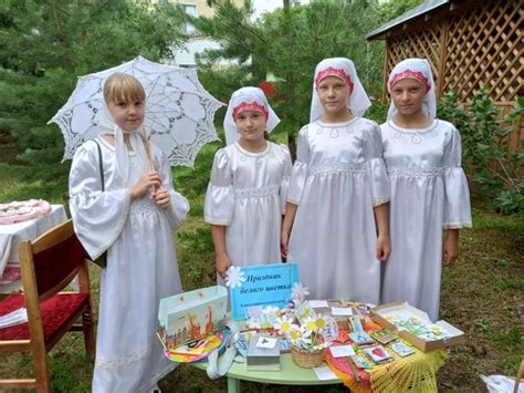 Во время престольного праздника организована благотворительная ярмарка ...