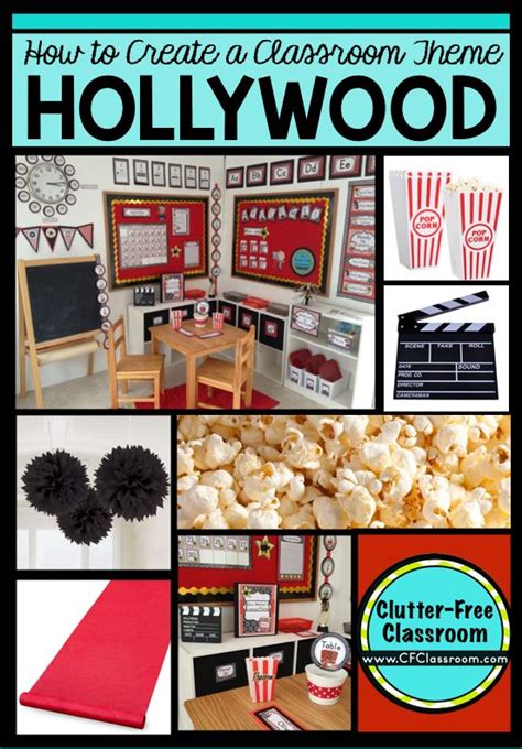 Hollywood Themed Classroom Ideas And Printable Classroom Decorations