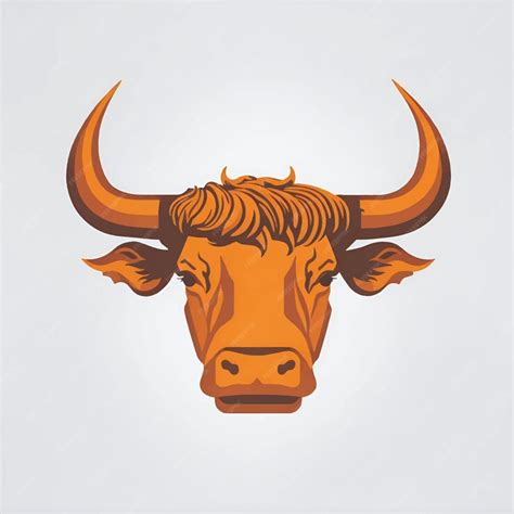 Premium Vector Vector Illustration Of Beefalo Head