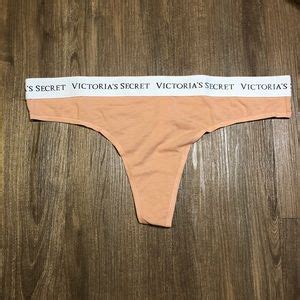 Victoria S Secret Intimates Sleepwear Nwt Vs Thong String Panties Nude Logo Poshmark