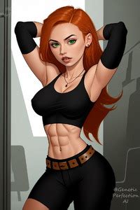 GENETICPERFECTIONAI Kim Possible Textless AI Generated E Hentai Lo Fi Galleries