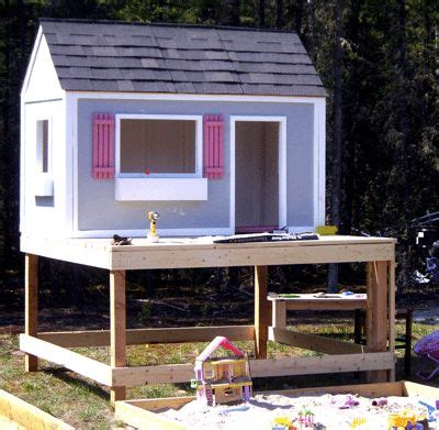 Dazzling Diy Playhouse Plans Free Mymydiy Inspiring Diy