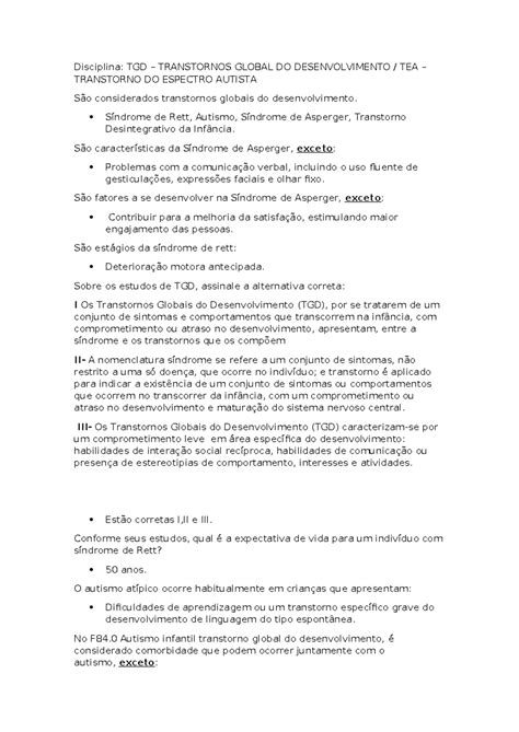 Transtorno Global Do Desenvolvimento 7