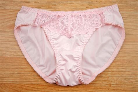 Vintage Japanese Nylon Shiny Slippery Pretty Cute Light Pink Bikini Panty Small Picclick Ca