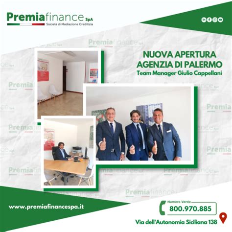 premia finance spa inaugurata la nuova agenzia   dellautonomia