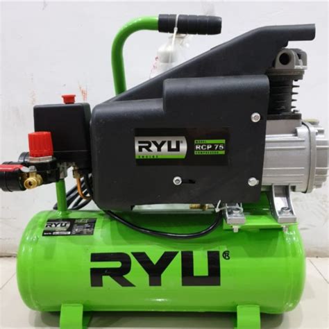 Jual KOMPRESOR RYU RCP75 RCP 75 10L 10 LITER COMPRESSOR POMPA ANGIN