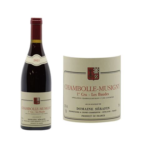 Chambolle-Musigny 1er Cru Les Baudes 2021 - Domaine Sérafin Père & Fils ...