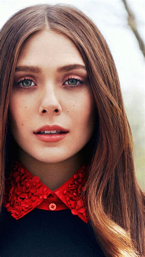 Elizabeth Olsen Brunette Girl HD HD Phone Wallpaper Rare Gallery