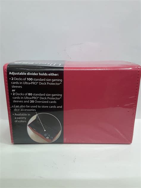 Ultra Pro Premium Dual Flip Box Hobbies And Toys Toys And Games On Carousell