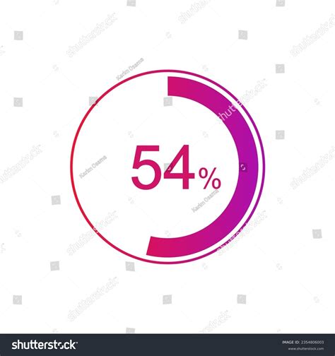 54 Circle Diagrams Infographics Vector 54 Stock Vector (Royalty Free ...