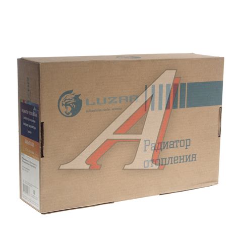 LRH0101 Радиатор отопителя ВАЗ-2101-2107 алюминиевый LUZAR - LRH0101 ...