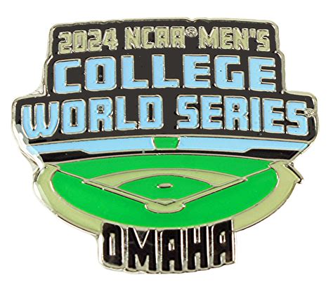 2024 Mens College World Series Field Pin