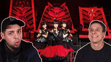 First Time Reaction Babymetal Megitsune Live Performance Youtube