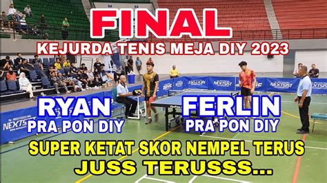 Final Kejurda DIY Rian BBC Pra Pon Diy Vs Ferlin Genesis Pra Pon Diy