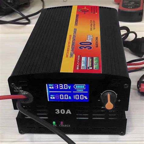 Зарядное устройство для аккумуляторов UKC Battery Charger 30A/12V ...