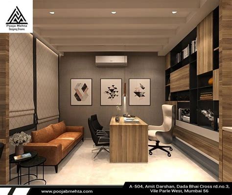 Office Cabin Design - Commercial Interior Designers Mumbai