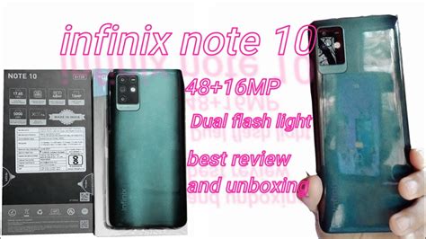 Infinix Note 10 Unboxing And First Impression 6 95 FHD Screen Helio