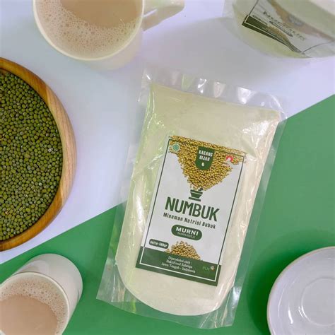 Jual Hb Numbuk Minuman Nutrisi Bubuk Susu Kacang Hijau Bubuk Kacang Ijo