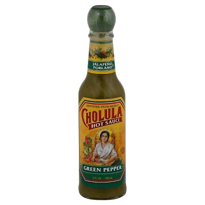 Cholula Green Pepper Hot Sauce Fl Oz Target