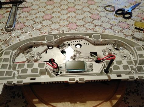 Пересветил панель приборов светодиодной лентой. — Chevrolet Lacetti ...