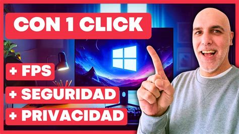 Optimización de Windows con 1 CLICK Chris Titus APP más FPS más