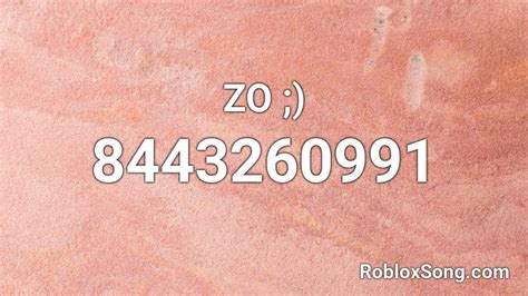 Zo Roblox Id Roblox Music Codes