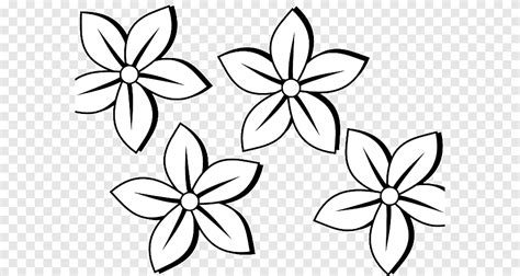 Flor Desenho Flores Preto E Branco Png Desenhos Coloridos Imprimir E